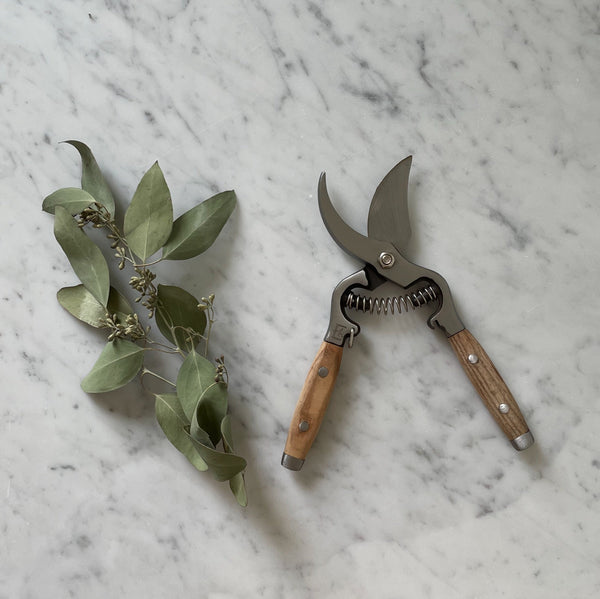 Secateurs with Wooden Handle
